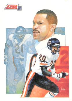 Mark Carrier Chicago Bears 1991 Score NFL The Leader #668